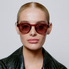 Zan Sunglasses brown transparent