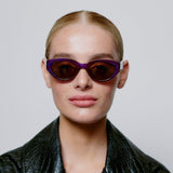 Winnie Sunglasses purple transparent