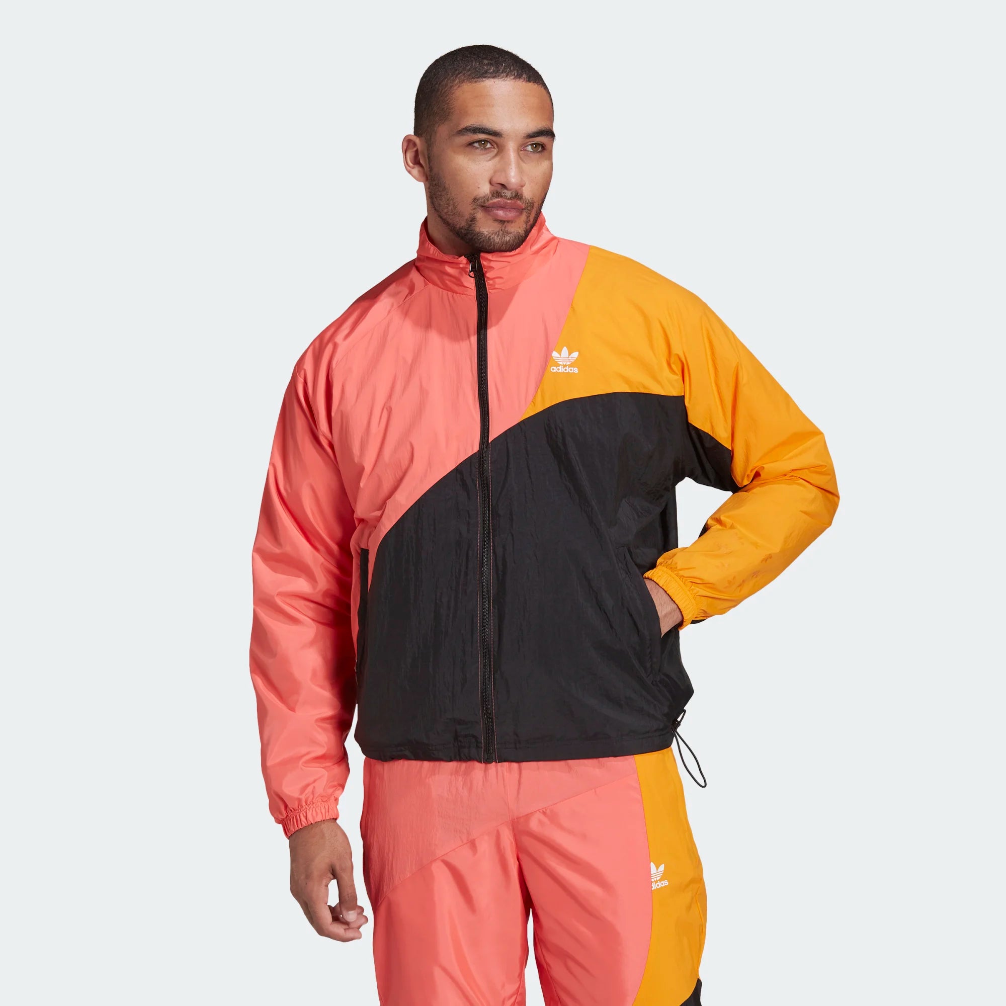 BLD CB TT Jacket black/turbo/orange