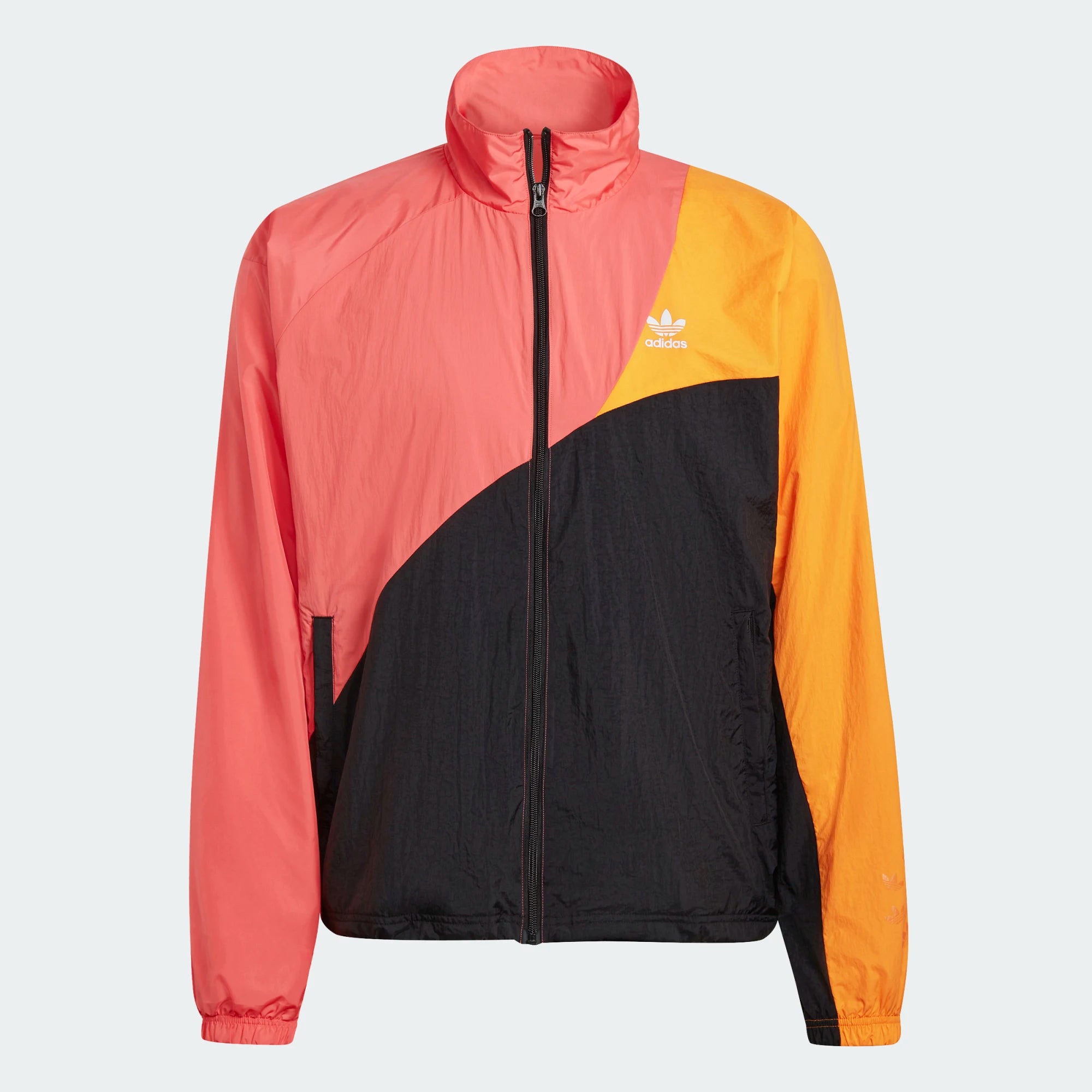 Black orange adidas jacket hotsell