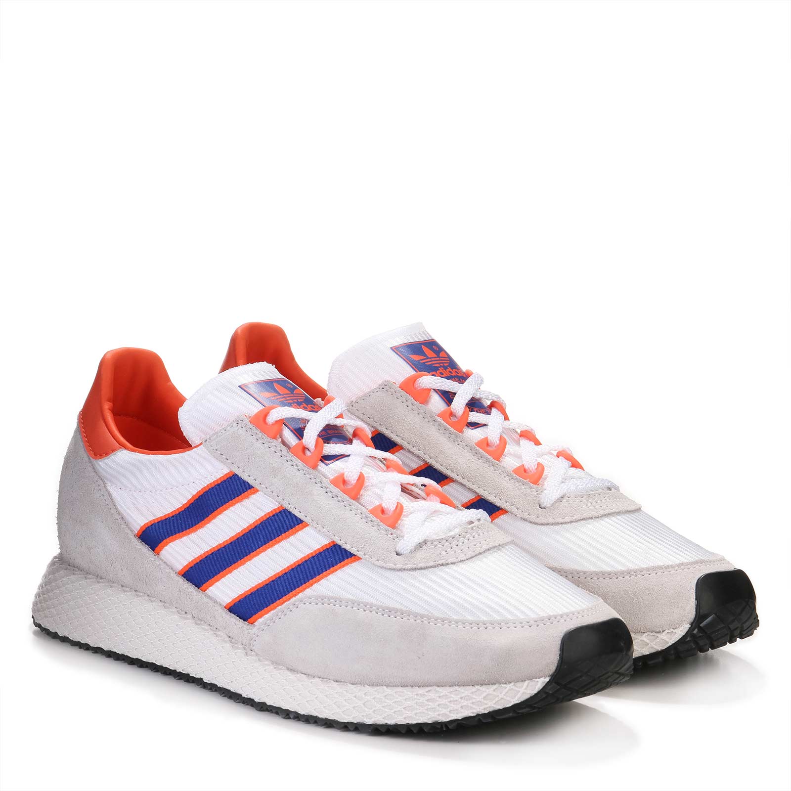 Glenbuck footwear white/royalblue/true orange