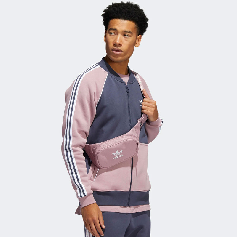 SST Fleece Track Top navy/mauve