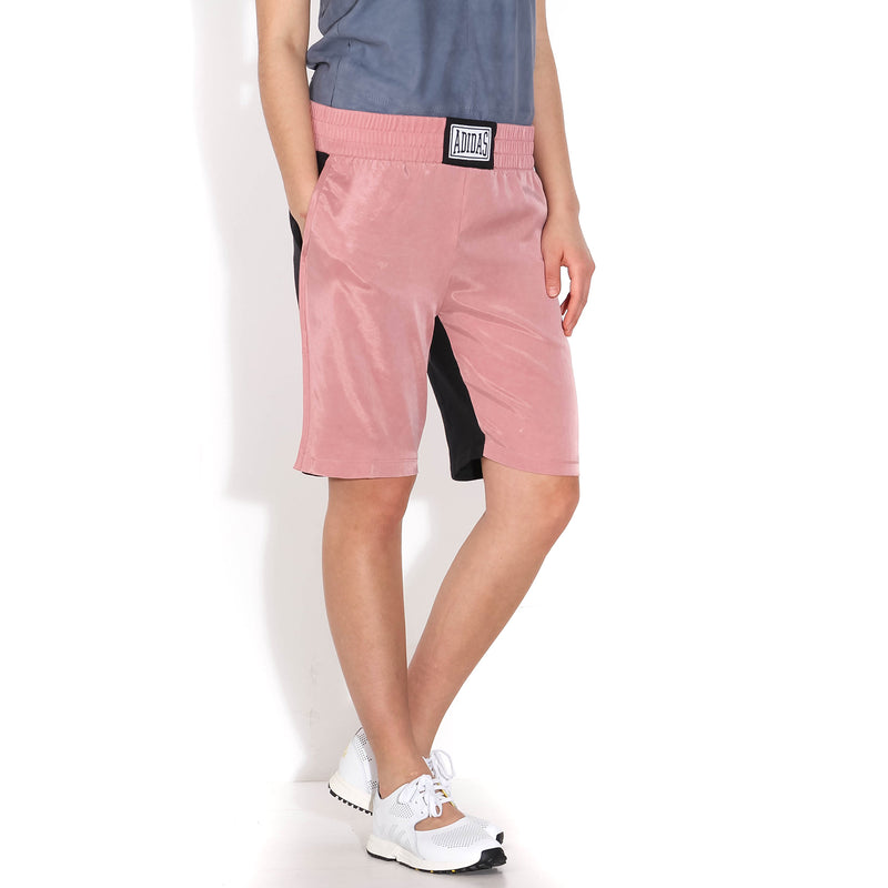 Cupro Mix Shorts black/ashpink