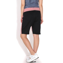 Cupro Mix Shorts black/ashpink