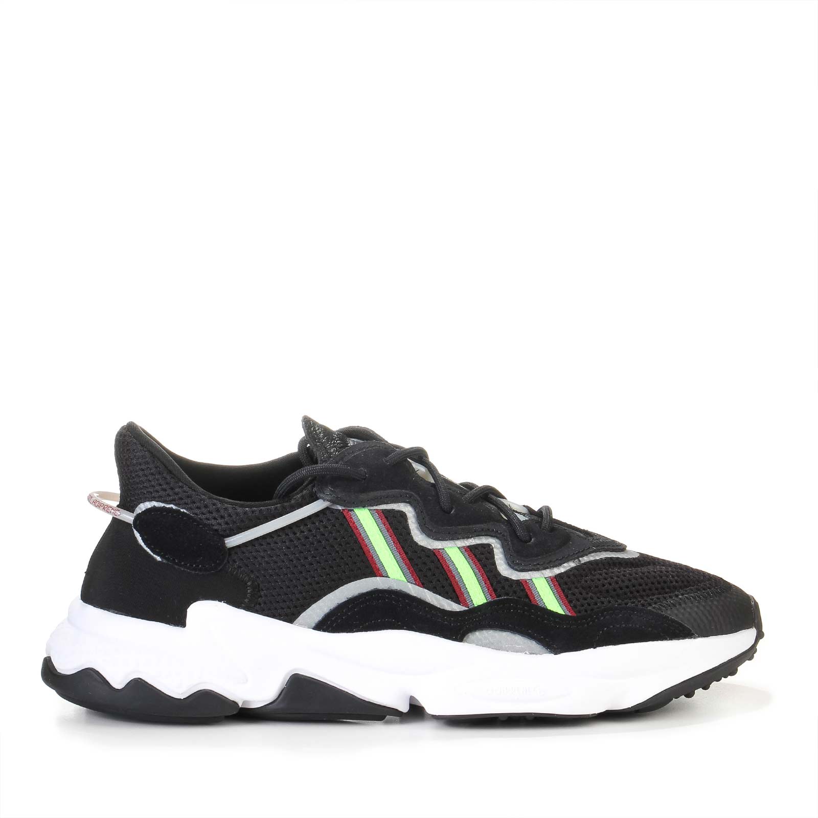 Ozweego core black/solar green onix Adidas