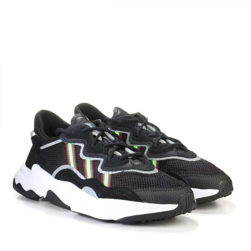 Ozweego core black/solar green onix Adidas