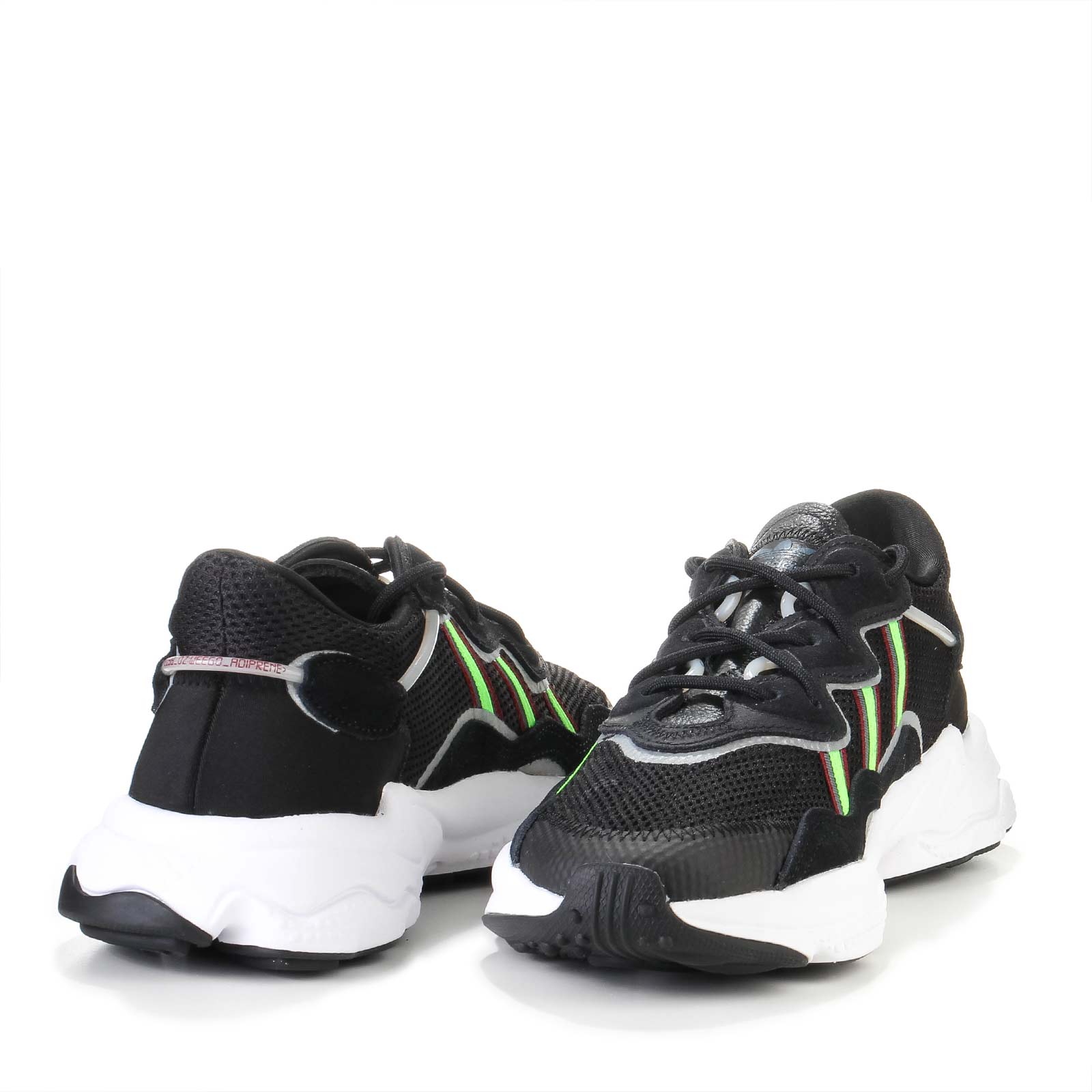 Ozweego core black/solar green onix Adidas