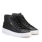Sleek Mid W core black/core black/crystal white Adidas