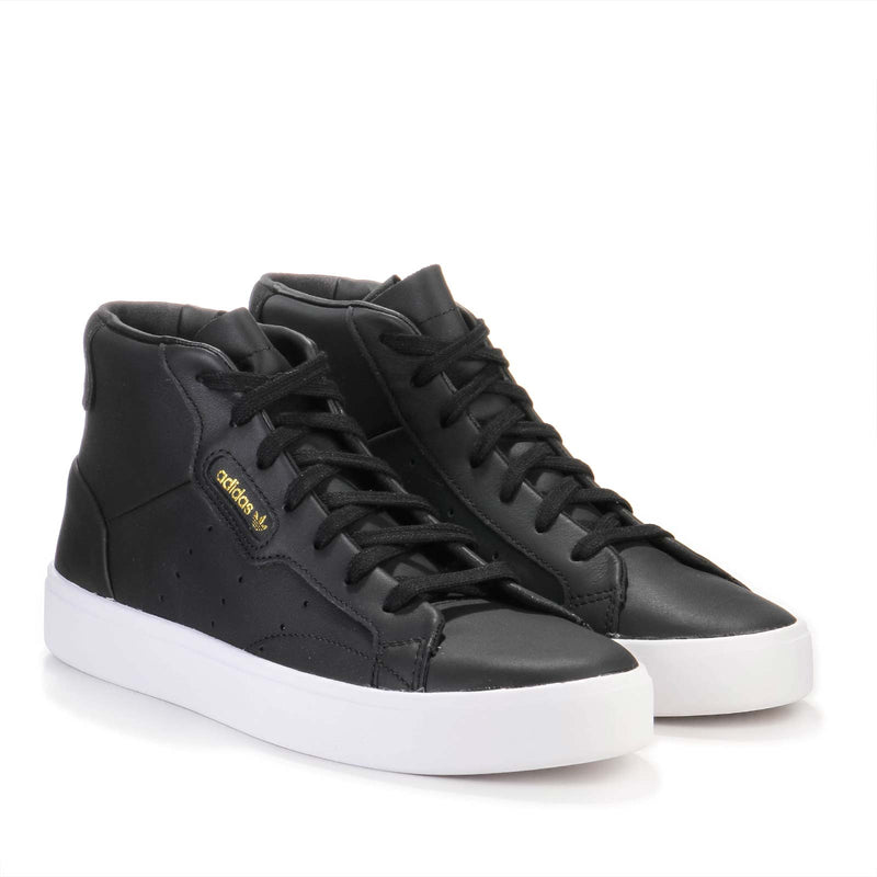 Sleek Mid W core black/core black/crystal white Adidas
