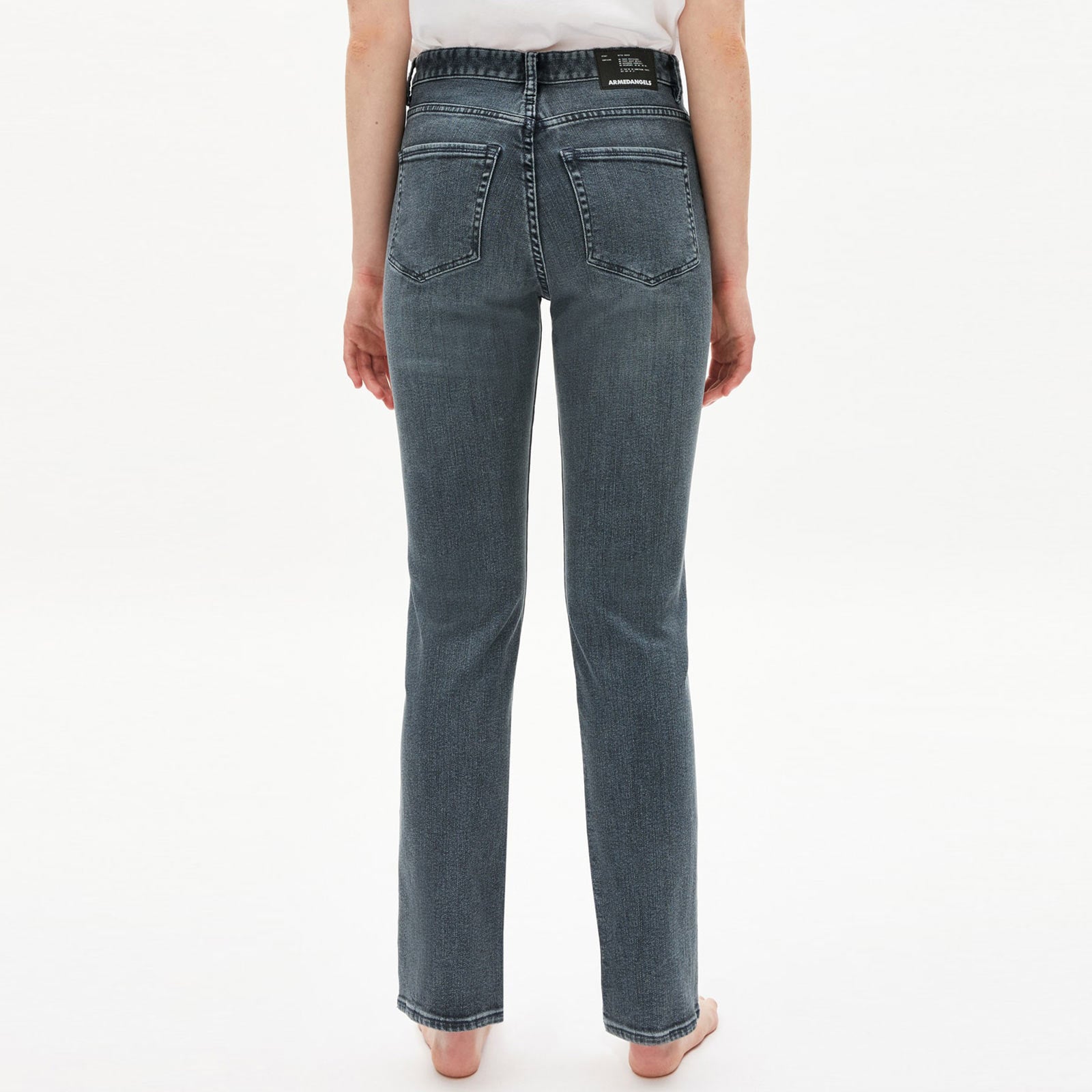 Carenaa Jeans washed sulphur black