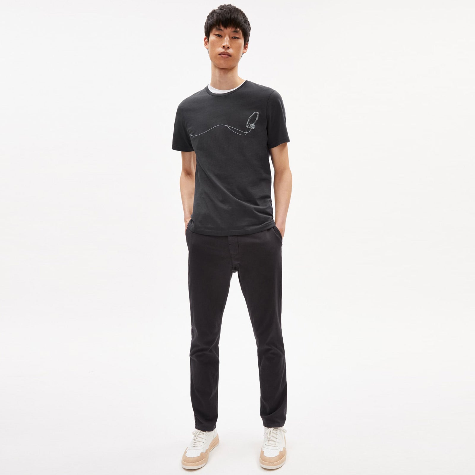 Aathan Regular Fit Chino graphite