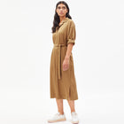 Brisaa Dress smoky almond