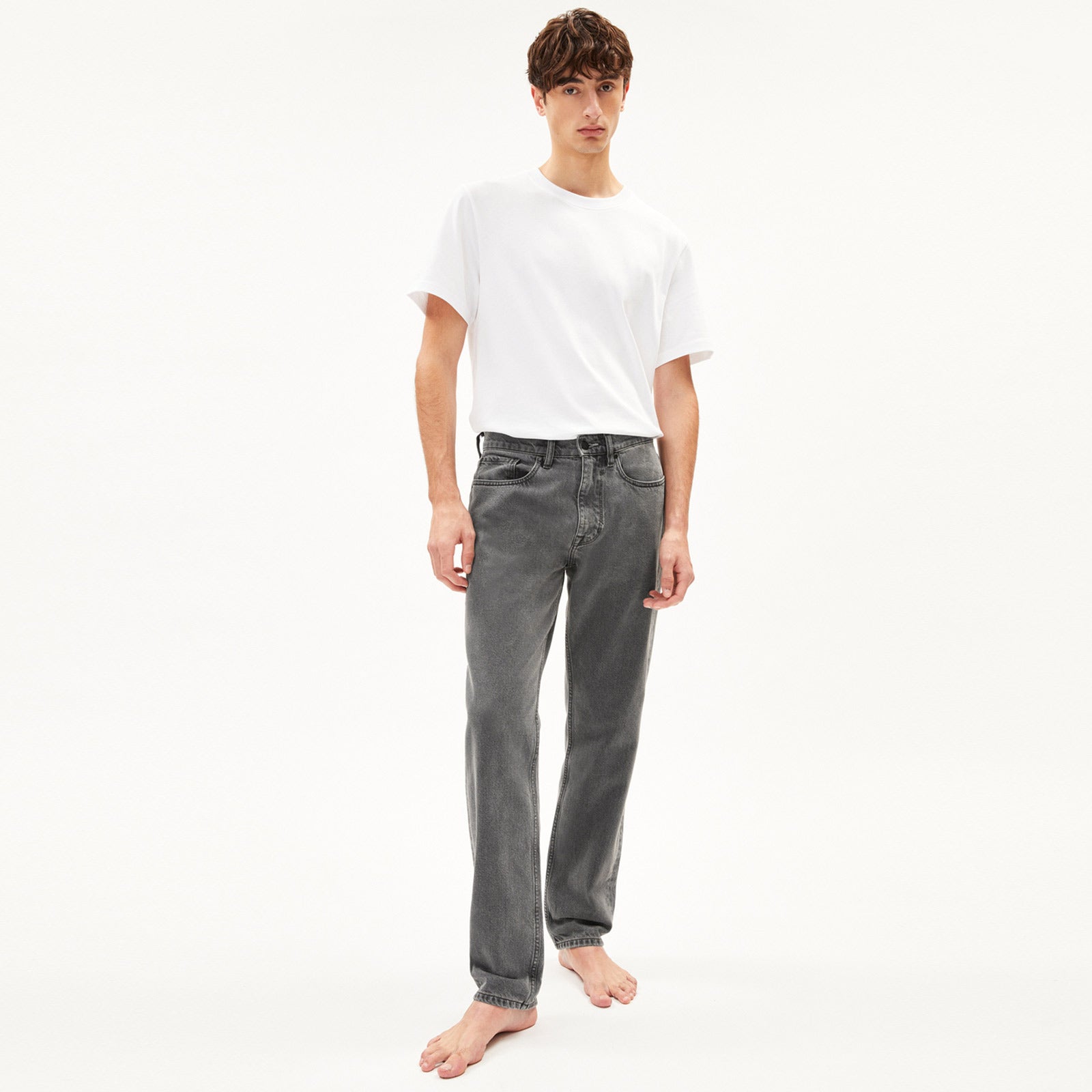 Dylaano Straight Fit Jeans smoky black