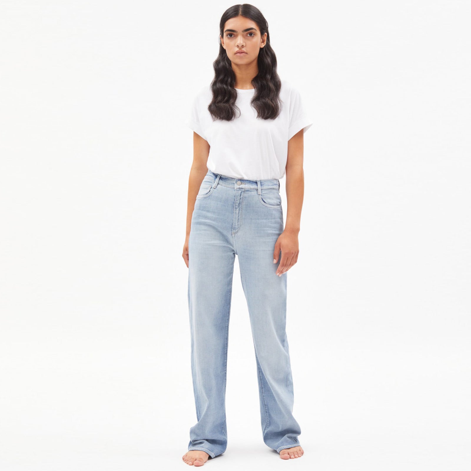 Enijaa Hemp Jeans mineral blue