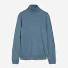 Glaan Rollneck Jumper blue steel