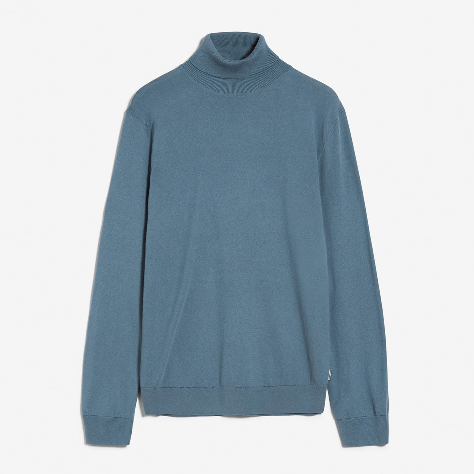 Glaan Rollneck Jumper blue steel