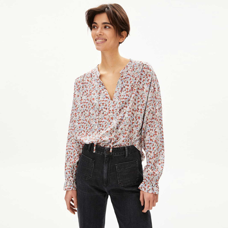 Ilicaa Boheme Blouse oatmilk