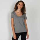 Jaalila Tee mid grey melange