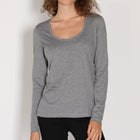 Jamaal Top mid grey melange