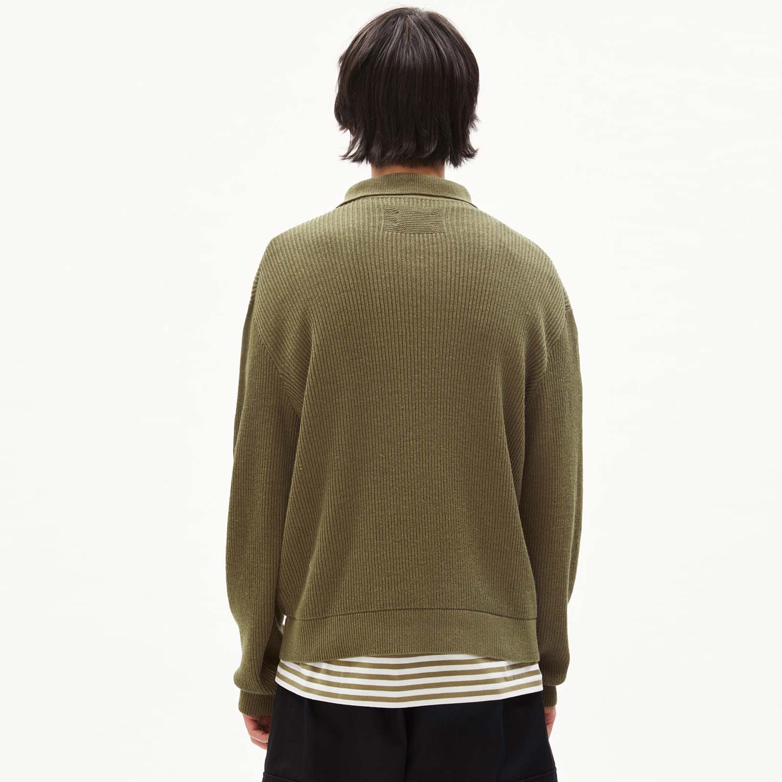 Kravaa Linen Jumper oliva