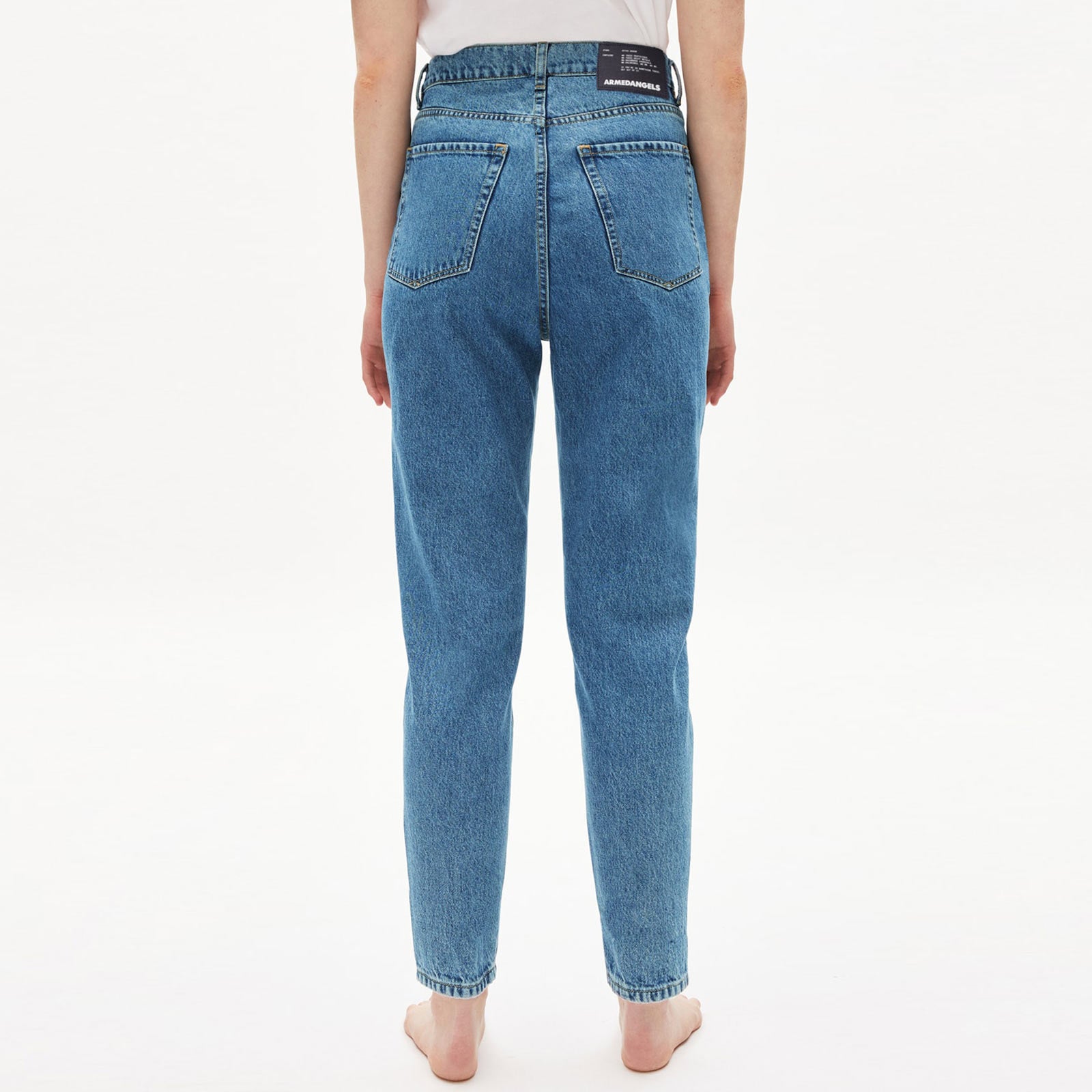 Mairaa Detail Retro Jeans light mosaic blue