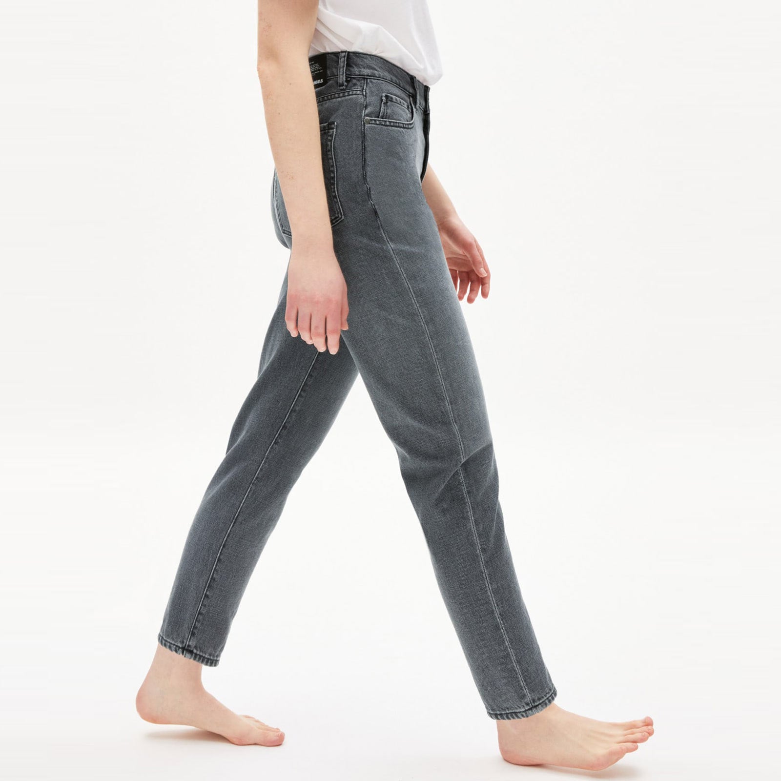 Mairaa Mom Fit Jeans clouded grey