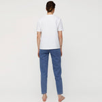 Mairaa Mom Fit Jeans mid blue