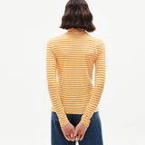 Malenaa Stripes Top sunset-off white