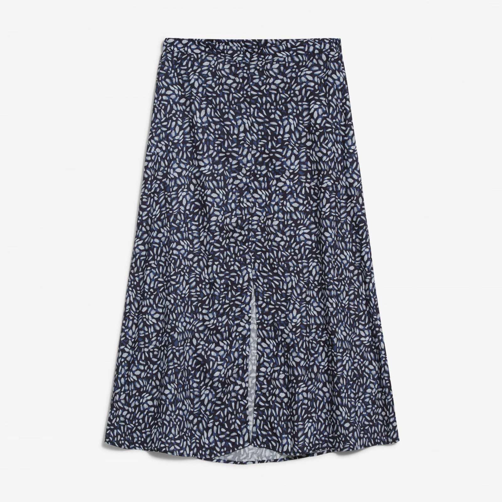 Monicaa Water Dots Skirt night sky