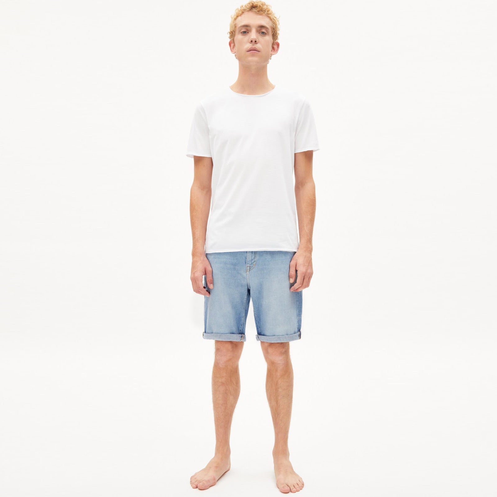 Naailo Hemp Shorts mineral blue