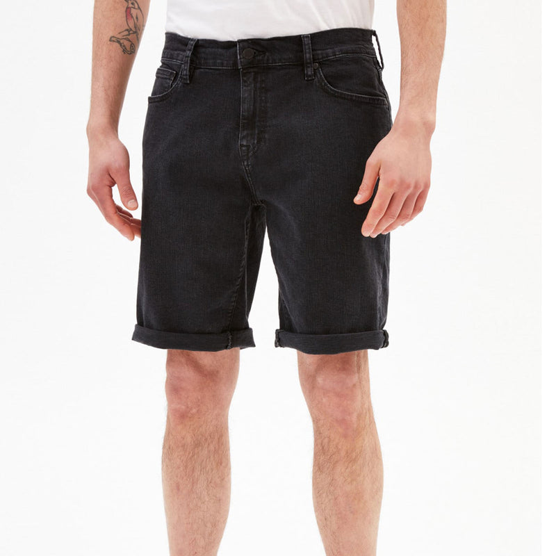 Naail Black DNM Shorts washed down black