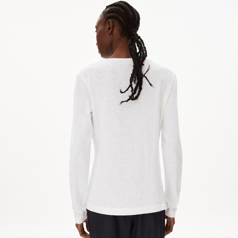 Noraa Heavy Flamè Longsleeve white