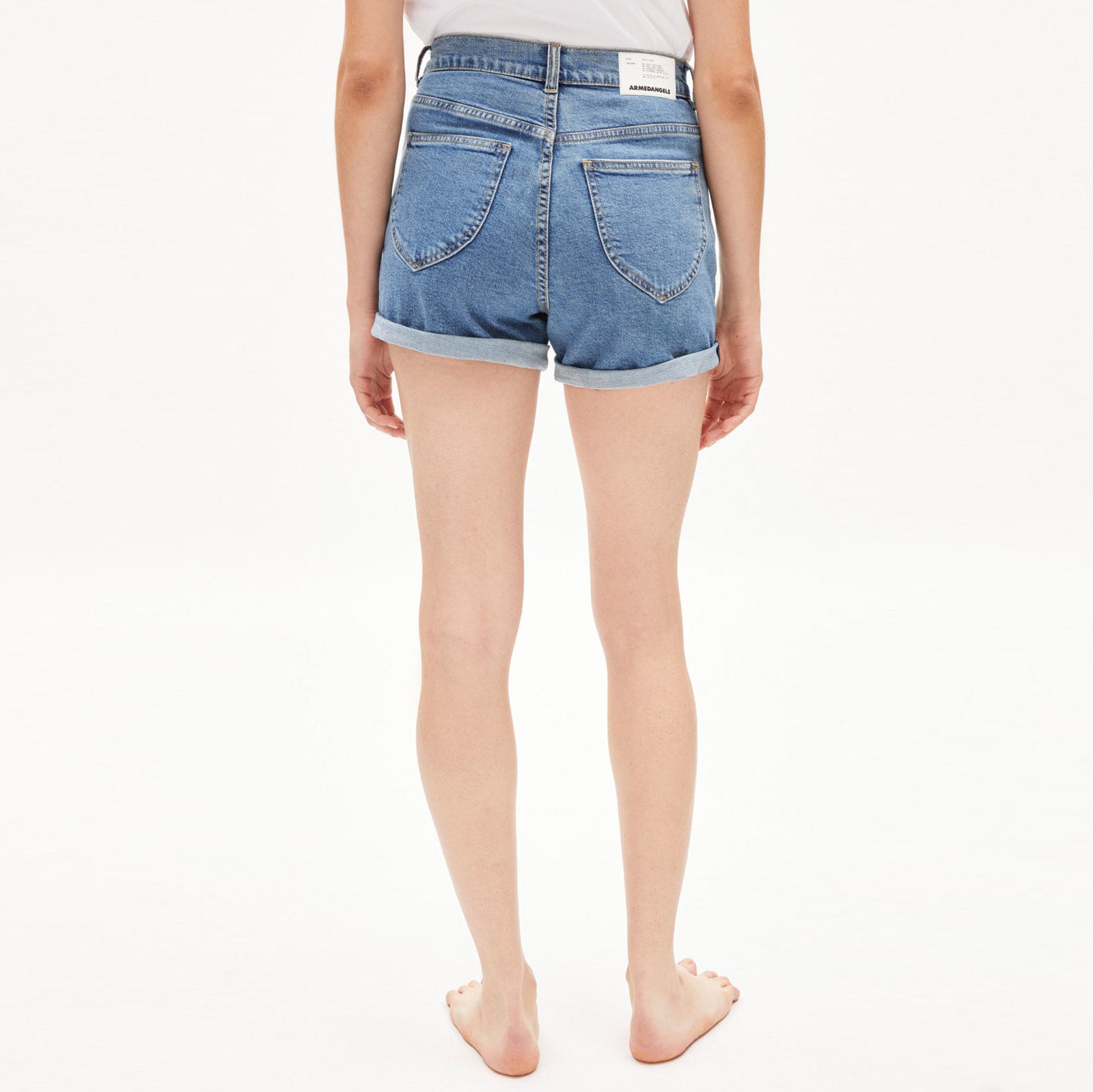 Silvaa Hemp Shorts bone blue