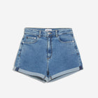 Silvaa Hemp Shorts bone blue