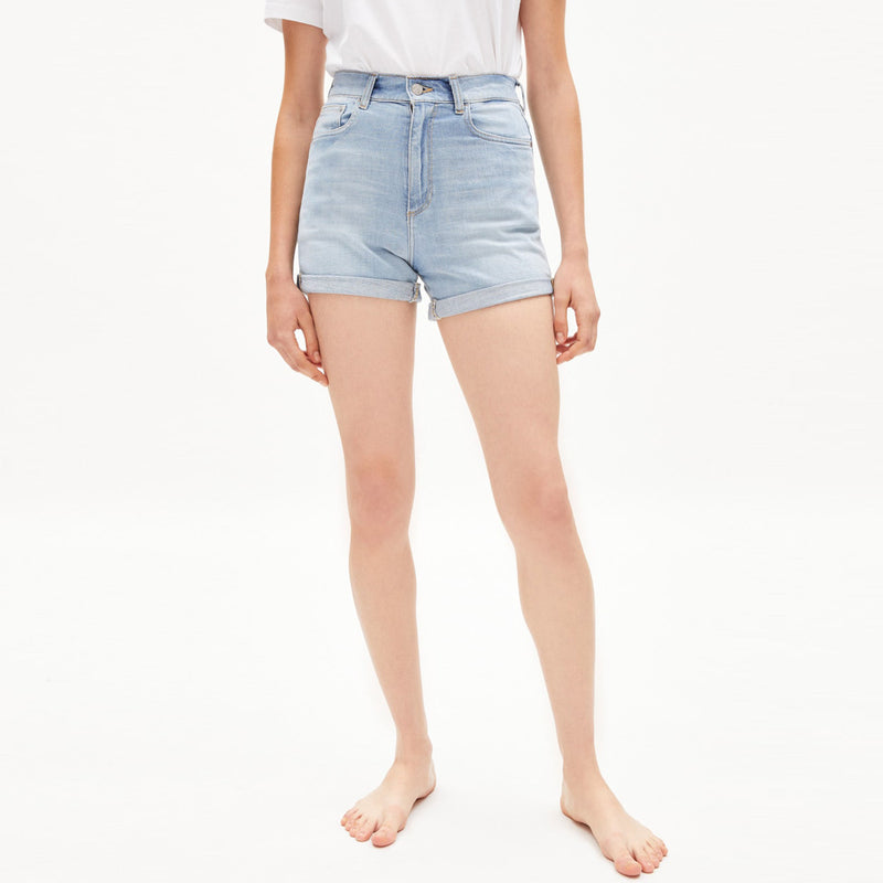 Silvaa Hemp Shorts mineral blue