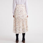 Svetlaa Pressed Flowers Skirt oatmilk