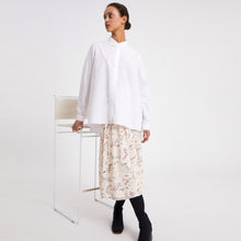 Svetlaa Pressed Flowers Skirt oatmilk