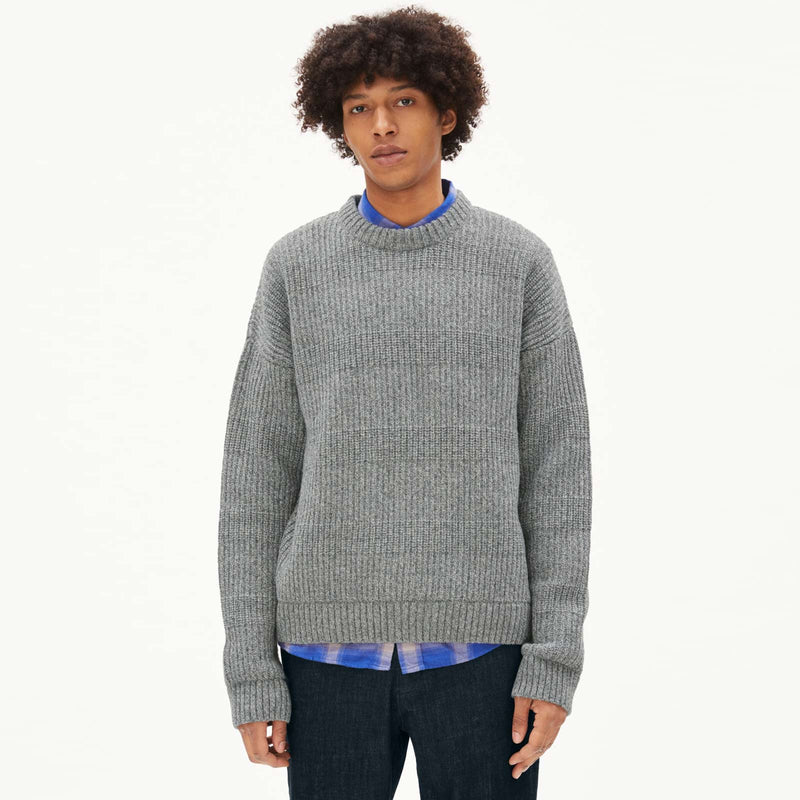 Viskaan Jumper mid grey mouline