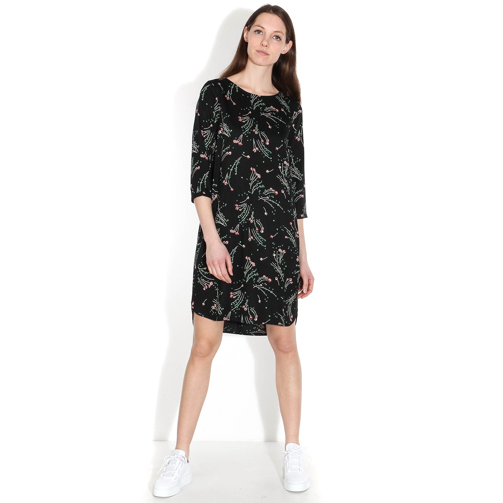 Fianna Spring Ditsies Dress black