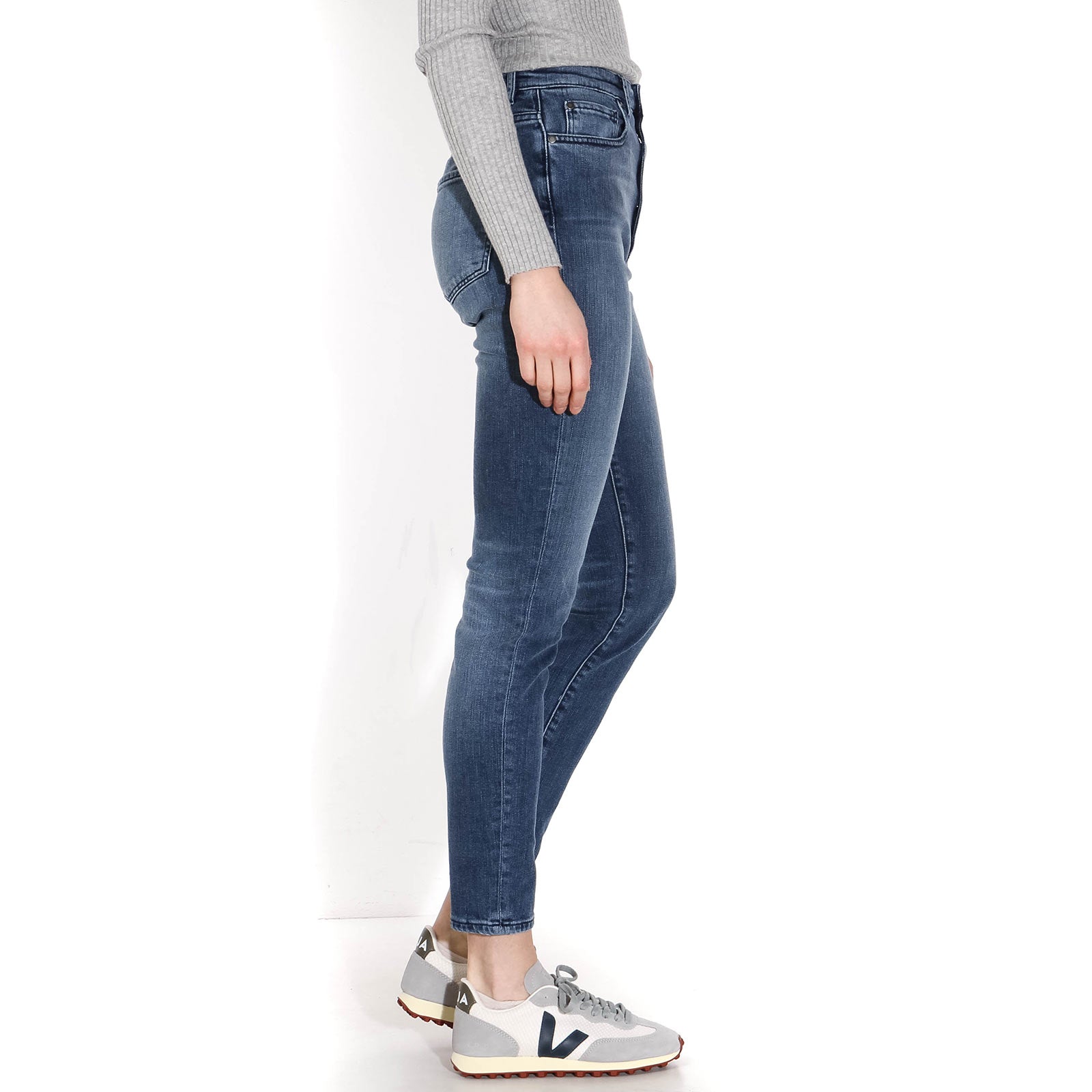 Ingaa High Waist Jeans stone wash