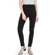 Ingaa High Waist Jeans washed down black Armedangels