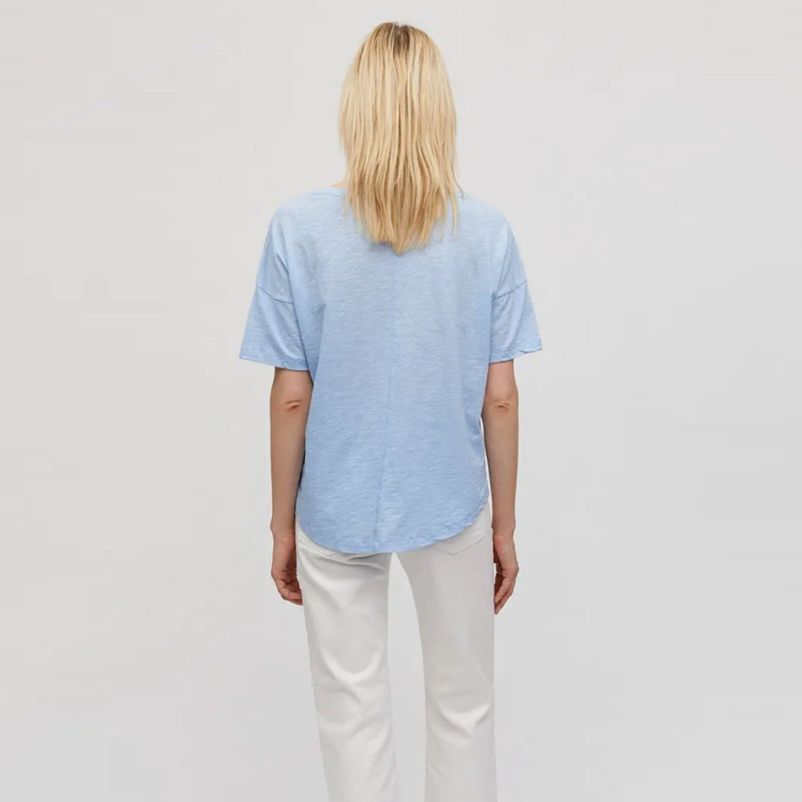 Melinaa Pocket Tee pure blue