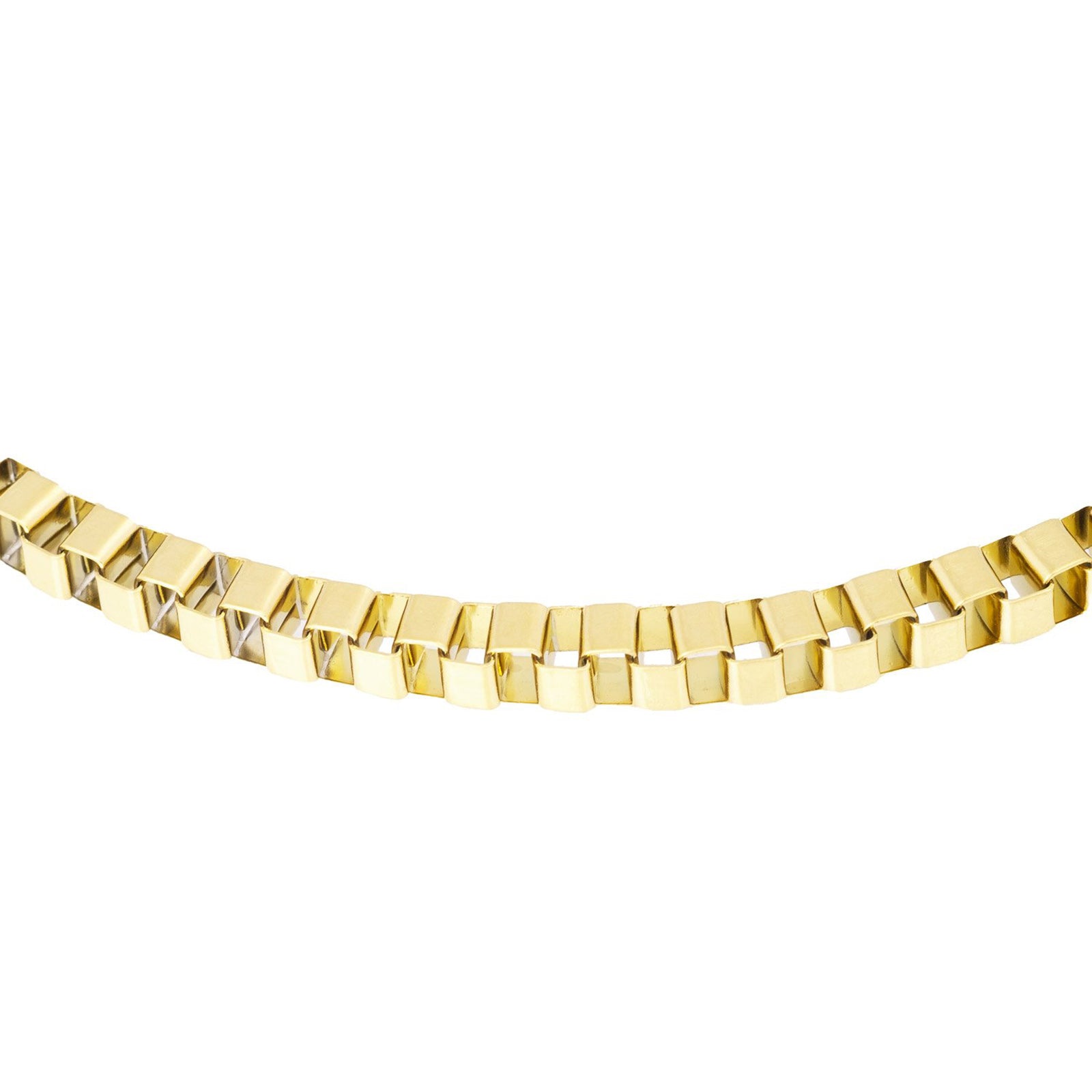 Boxchain Necklace gold