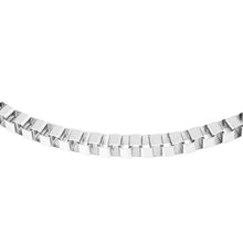 Boxchain Necklace silver