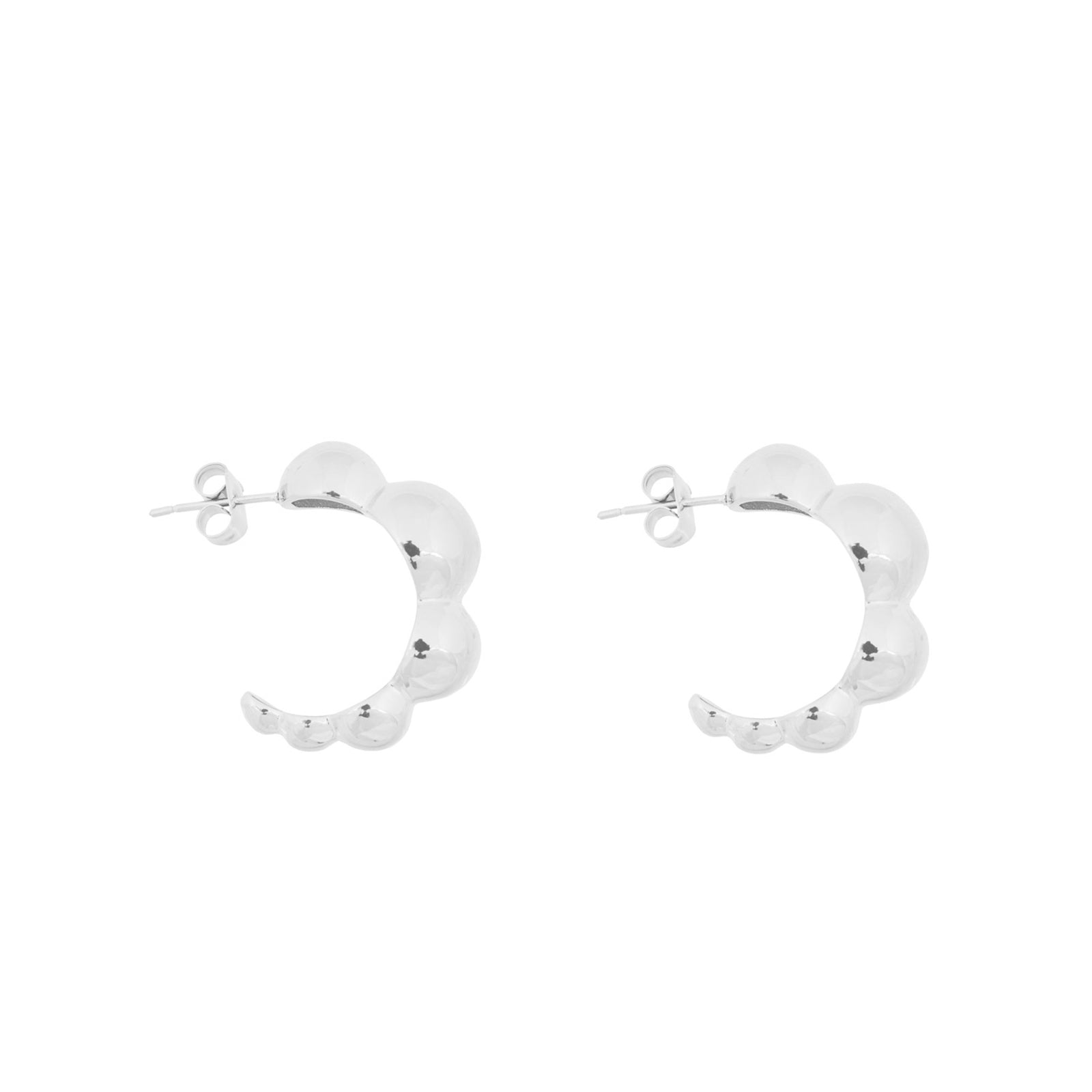 Dot Earrings silver