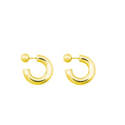 Hoopdot Earrings gold