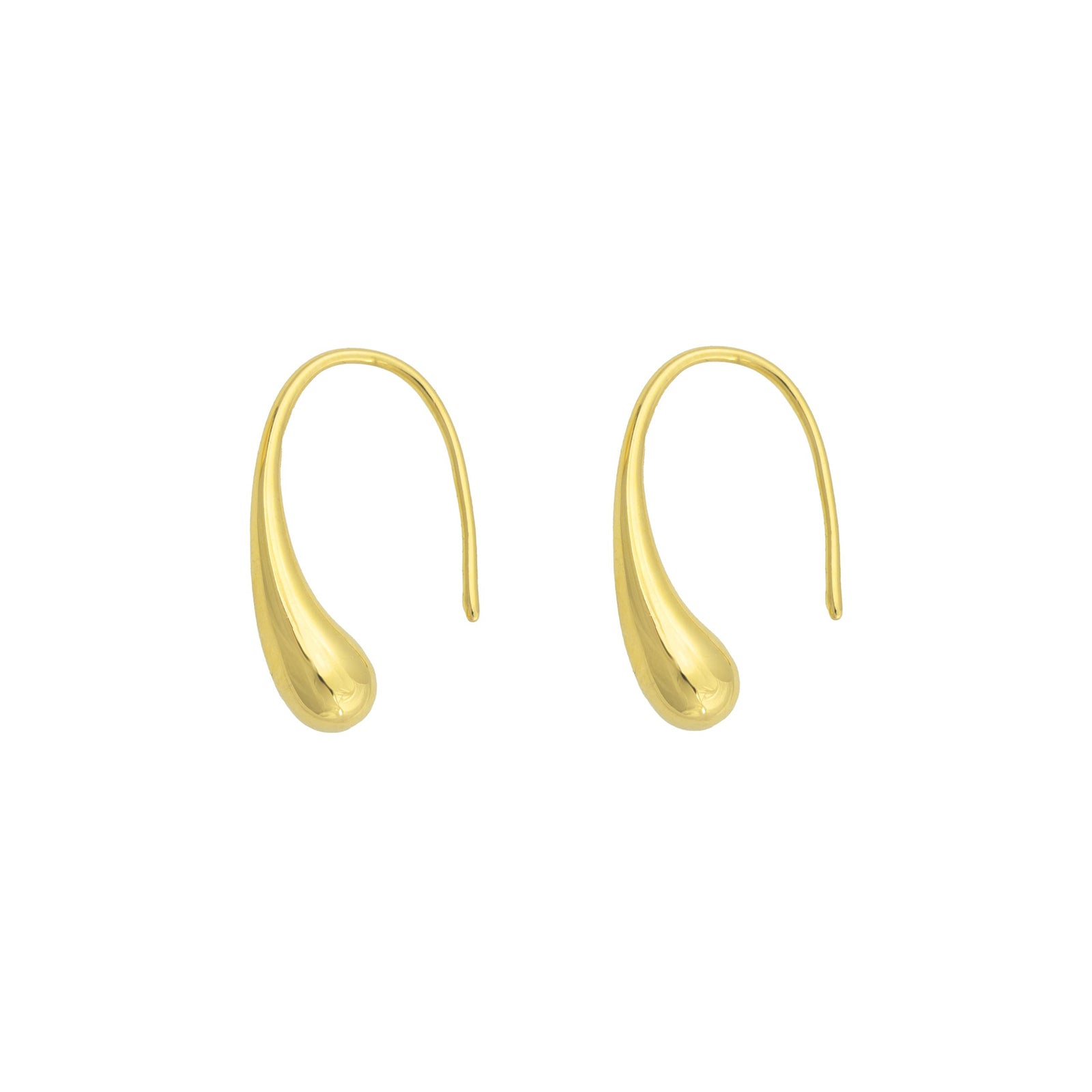 Melt Earrings gold