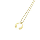 Melt Necklace gold