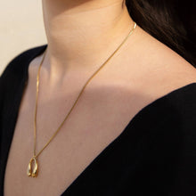 Melt Necklace gold