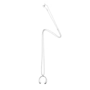 Melt Necklace silver